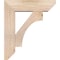 Ekena Millwork Westlake Slat Smooth Bracket w/ Offset Brace, Douglas Fir, 7 1/2"W x 26"D x 30"H BKT0806X26X30WTL06SDF - alternate 4
